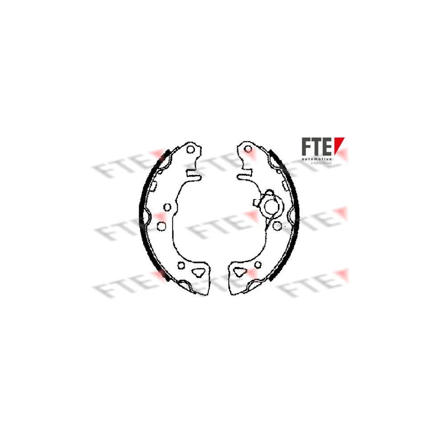 Fte 9100011 Brake Shoe Set | ML Performance UK Car Parts