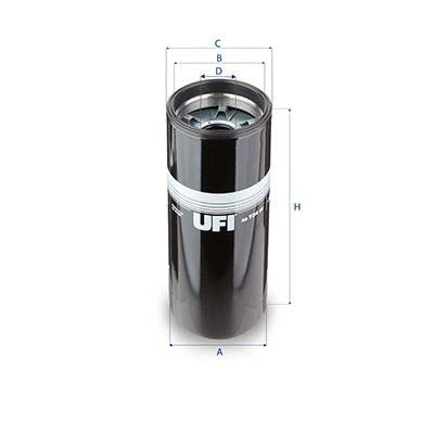 UFI 23.734.00 Oil Filter