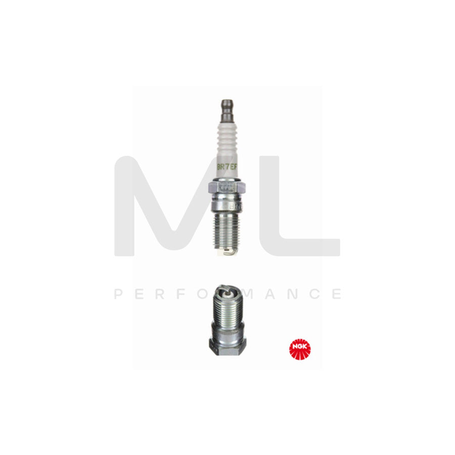 NGK BR7EF (3346) - Standard Spark Plug / Sparkplug - 5kOhm Resistor | ML Car Parts UK | ML Performance