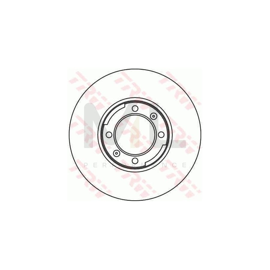 TRW DF1704 Brake Disc Solid | ML Performance Car Parts