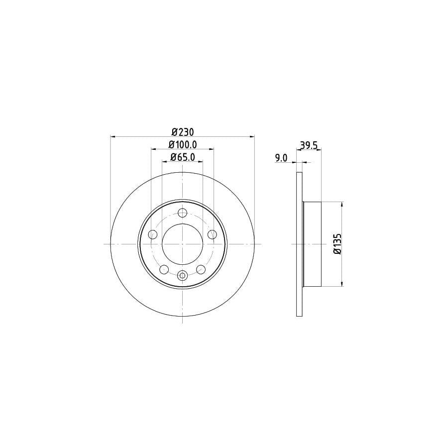 Mintex Mdc980C Brake Disc