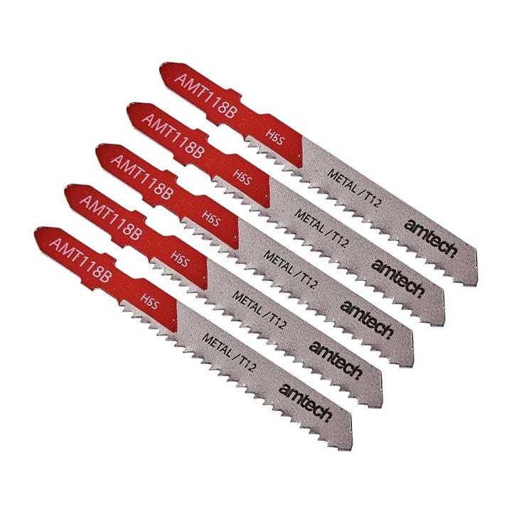 Amtech 5pcs. Metal Jigsaw Blade Set (AMT118B) | ML Performance DIY & Power Tools