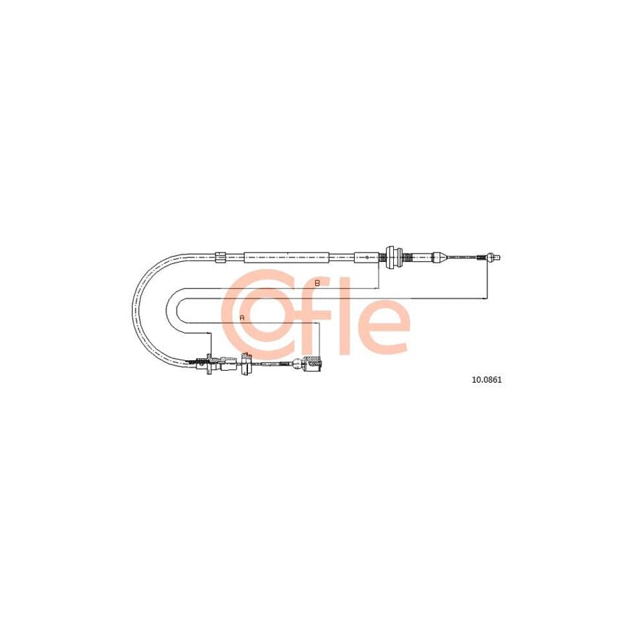 COFLE 10.0861 Throttle Cable | ML Performance UK Car Parts