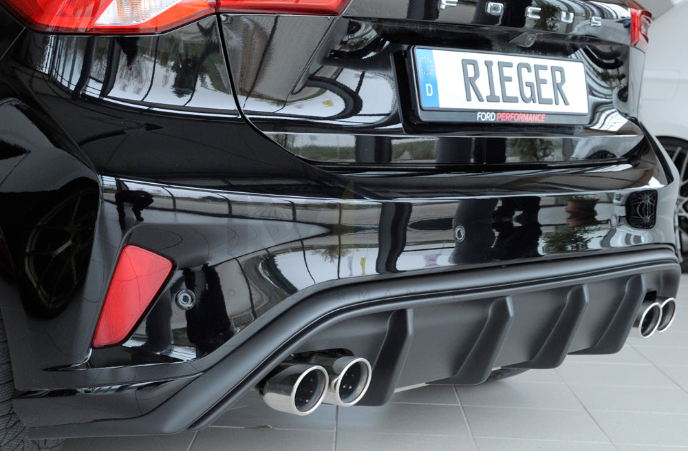 Rieger 00034205 Ford DEH Focus 4 Rear Diffuser (Inc. Focus 4 ST) 9 | ML Performance UK Car Parts