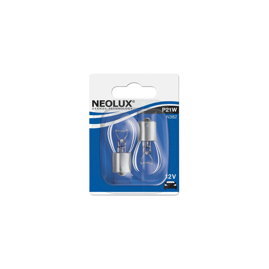 NEOLUX  N382-02B 12v 21w BA15s (382) Twin blister