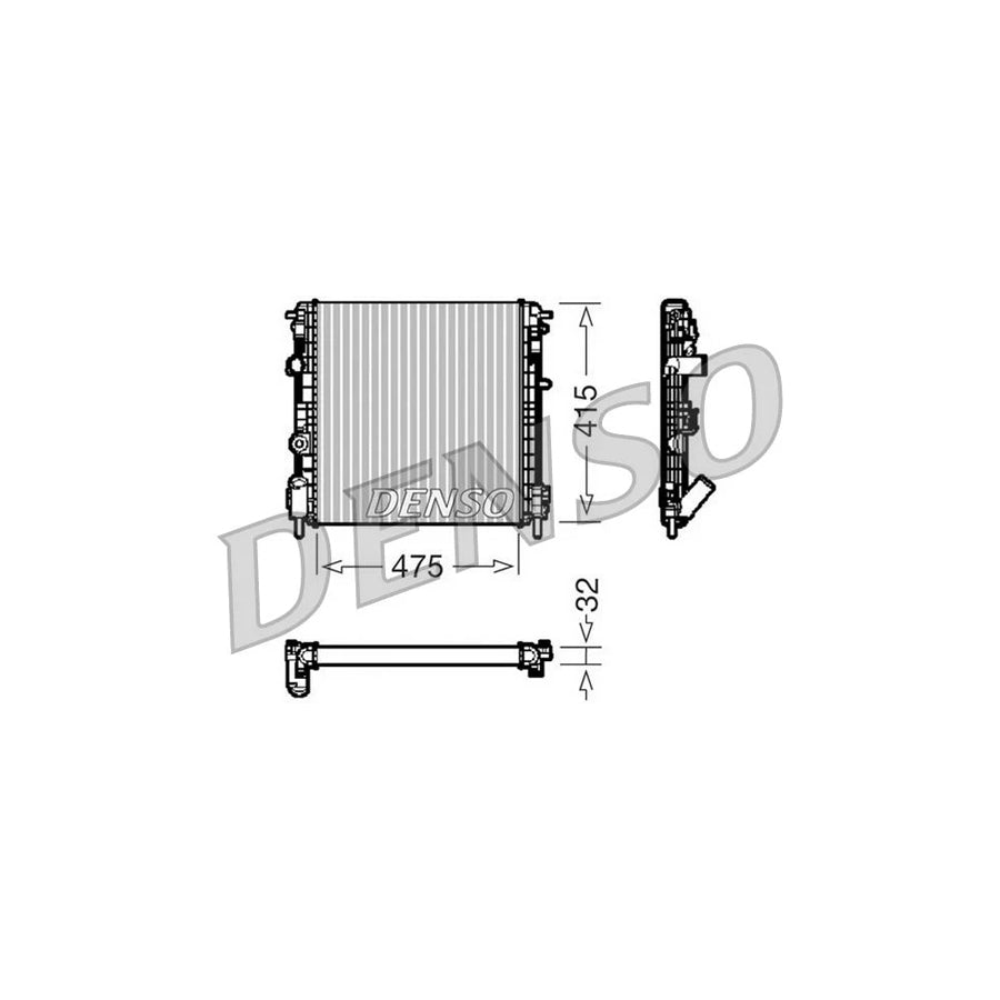 Denso DRM23014 Drm23014 Engine Radiator | ML Performance UK