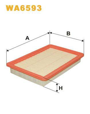 WIX Filters WA6593 Air Filter