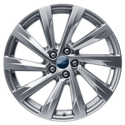 GENUINE FORD 2458880 x4 SET OF 4 KUGA ALLOY WHEEL 19" 10-SPOKE DESIGN, LUSTER NICKEL 12/2019 - | ML Performance UK