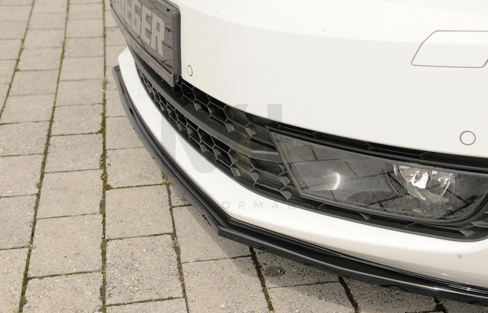 Rieger 00088107 Skoda 5E Octavia Front Splitter 6 | ML Performance UK Car Parts