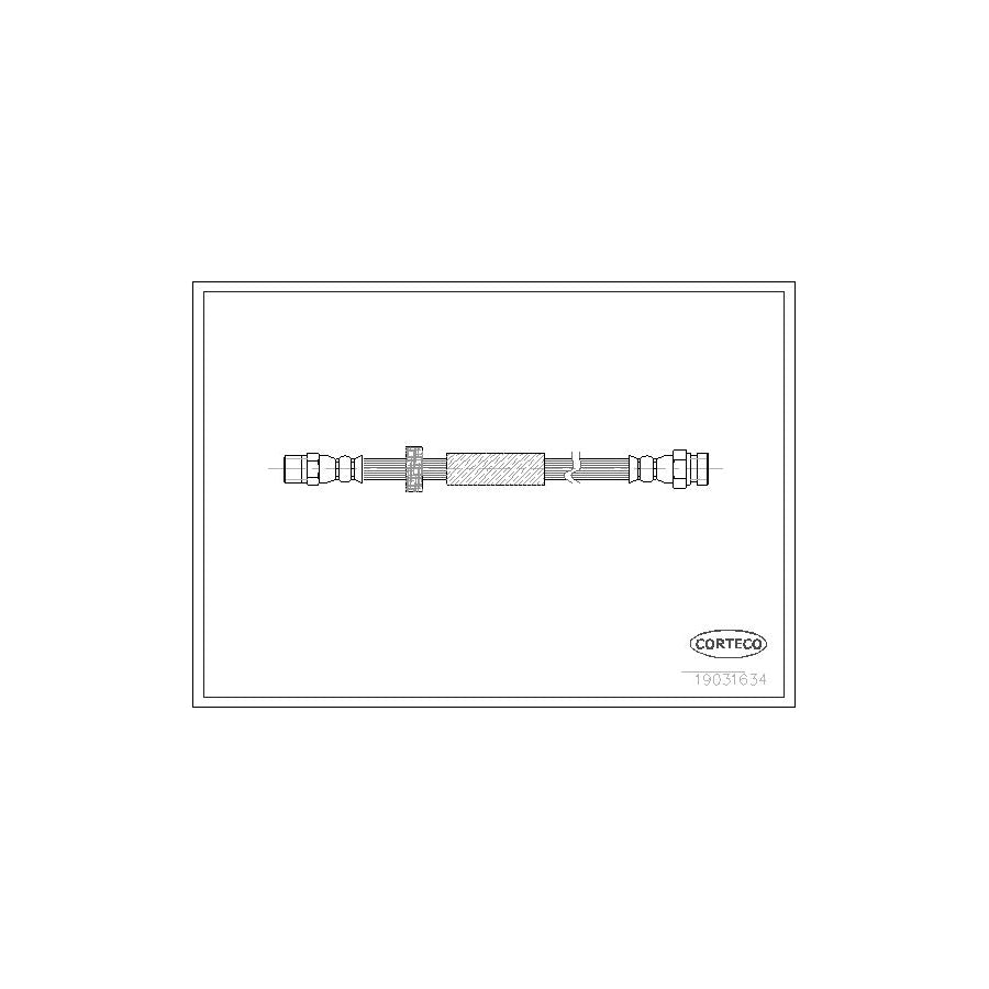 Corteco 19031634 Brake Hose | ML Performance UK