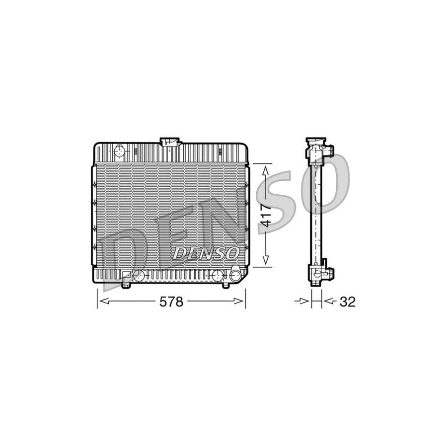 Denso DRM17024 Drm17024 Engine Radiator | ML Performance UK