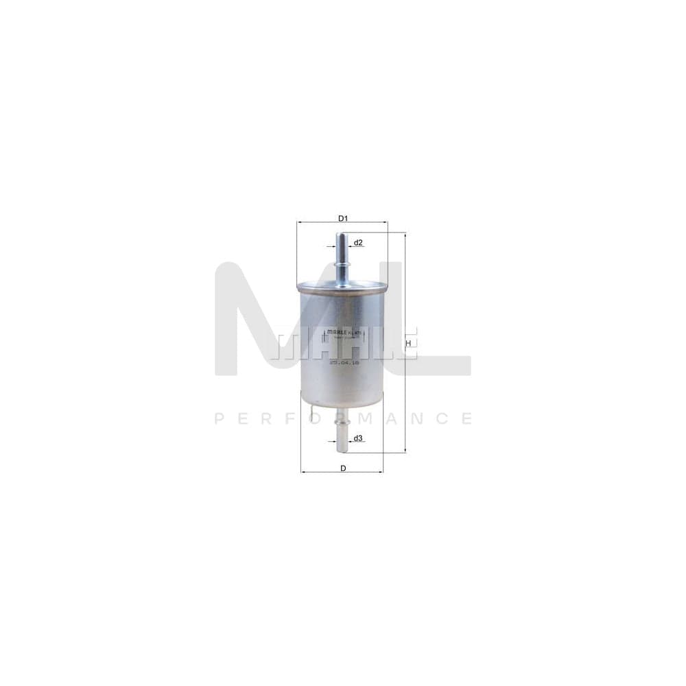 MAHLE ORIGINAL KL 470 Fuel filter In-Line Filter | ML Performance Car Parts