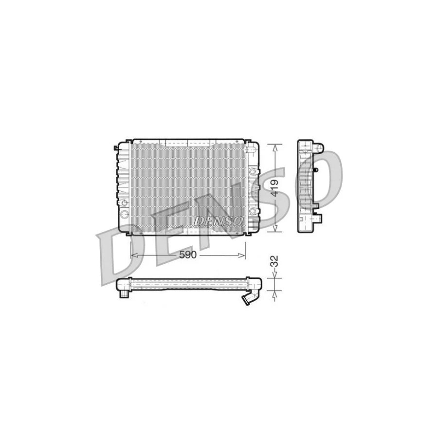 Denso DRM33003 Drm33003 Engine Radiator For Volvo 240 | ML Performance UK