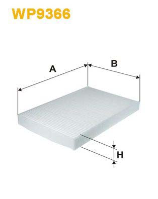 WIX Filters WP9366 Pollen Filter