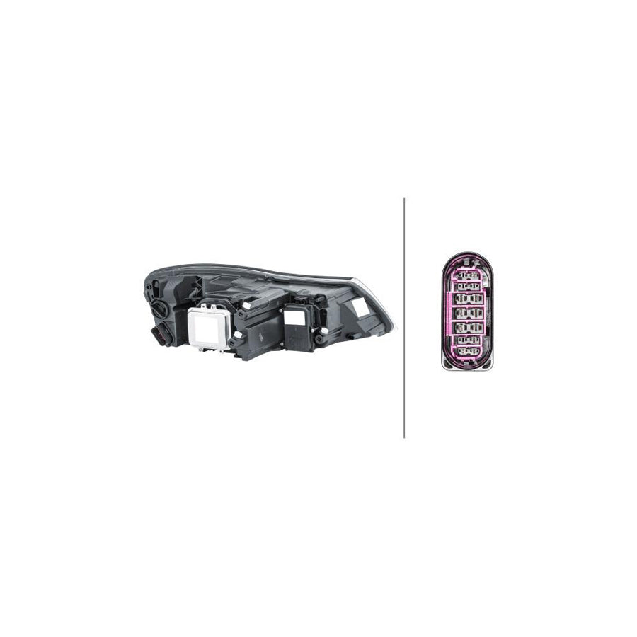 Hella 1ZL 247 052-311 Headlight For Skoda Octavia