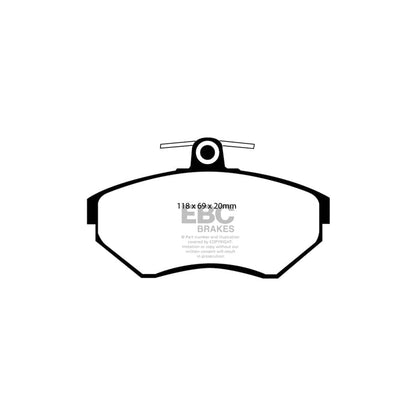 EBC PDKF2120 VW B4 Ultimax Front Brake Pad & Plain Disc Kit - Girling/TRW Caliper 2 | ML Performance UK Car Parts