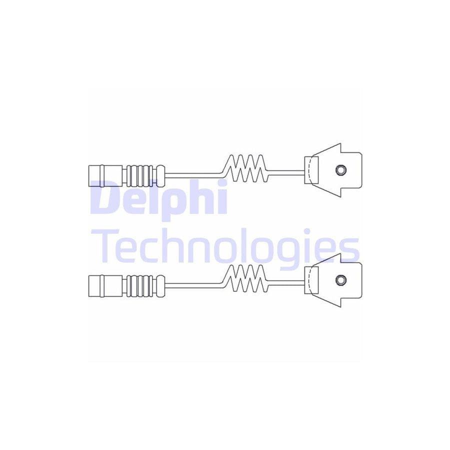 Delphi Lz0111 Warning Contact Set, Brake Pad Wear