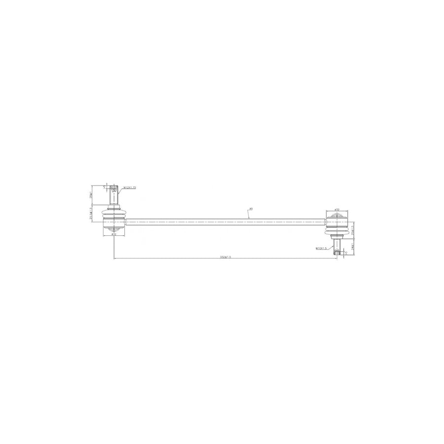 SuperPro TRC4049 Volvo Front Sway Bar Link