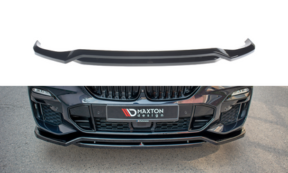 Maxton Design BM-X5-05-MPACK-FD1T+FD1RT Front Splitter BMW X5 M-Pack G05 | ML Performance UK Car Parts