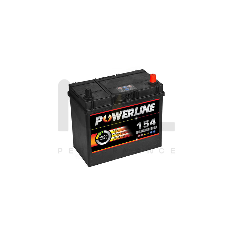 154 Powerline Car Battery 12V | Car Batteries UK | ML Performance Car Parts