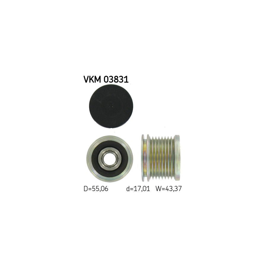 Skf Vkm 03831 Alternator Freewheel Clutch | ML Performance UK Car Parts