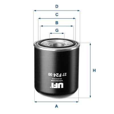 UFI 27.F24.00 Air Filter