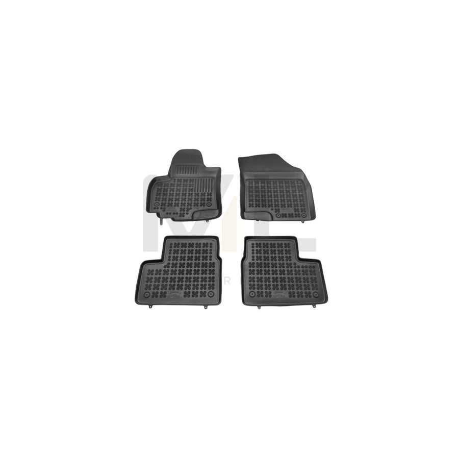 REZAW PLAST 202203 Floor mat set for SUZUKI Swift IV Hatchback (FZ, NZ) Elastomer, Front and Rear, Quantity: 4, Black | ML Performance Car Parts