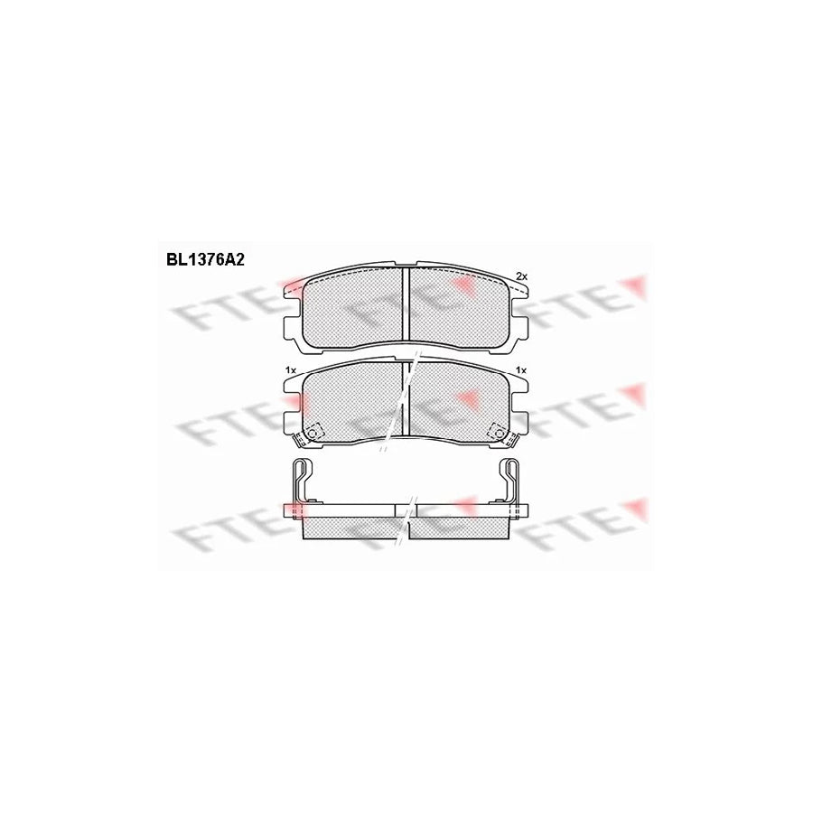 Fte 9010153 Brake Pad Set | ML Performance UK Car Parts