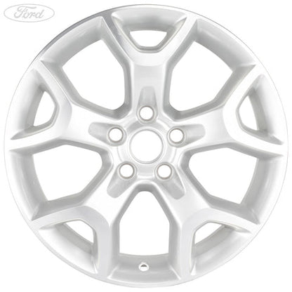 GENUINE FORD 2238256 KUGA ALLOY WHEEL 17" 5-SPOKE Y DESIGN, SILVER MACHINED | ML Performance UK