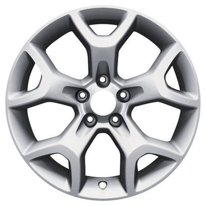 GENUINE FORD 2238256 KUGA ALLOY WHEEL 17" 5-SPOKE Y DESIGN, SILVER MACHINED | ML Performance UK