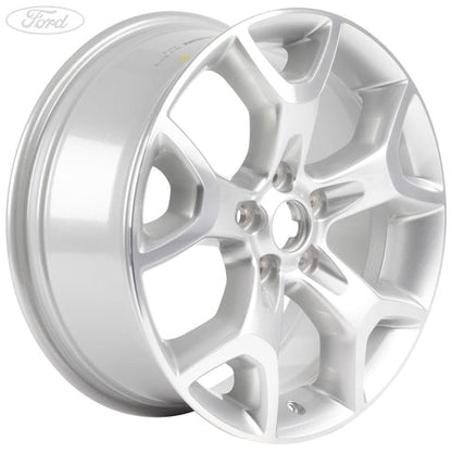 GENUINE FORD 2238256 KUGA ALLOY WHEEL 17" 5-SPOKE Y DESIGN, SILVER MACHINED | ML Performance UK