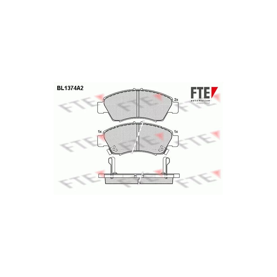 Fte 9010151 Brake Pad Set | ML Performance UK Car Parts