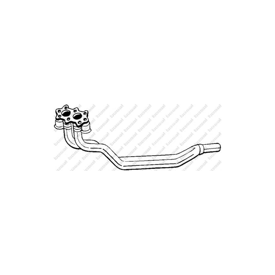 Bosal 835-309 Exhaust Pipe