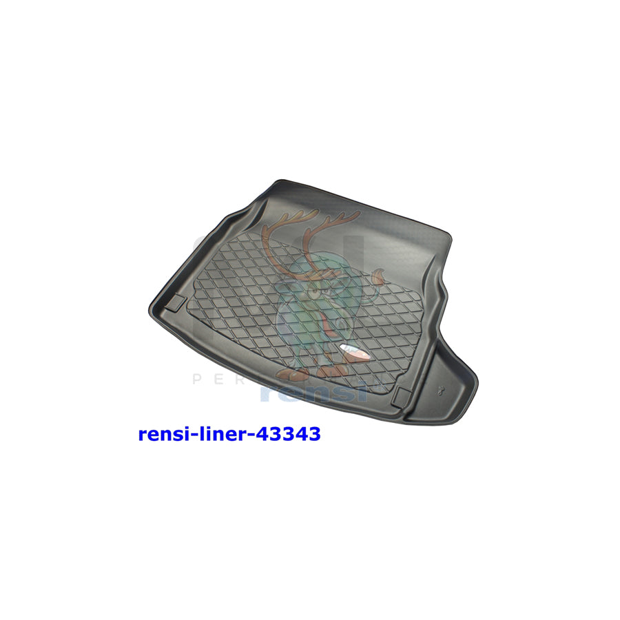 RENSI 43343 Car boot tray suitable for MERCEDES-BENZ C-Class Saloon (W205) Plastic | ML Performance Car Parts