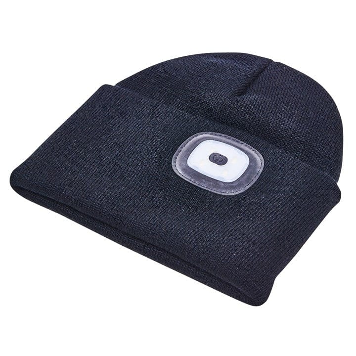 Amtech USB Rechargeable SMD LED Beanie Hat | ML Performance DIY & Power Tools