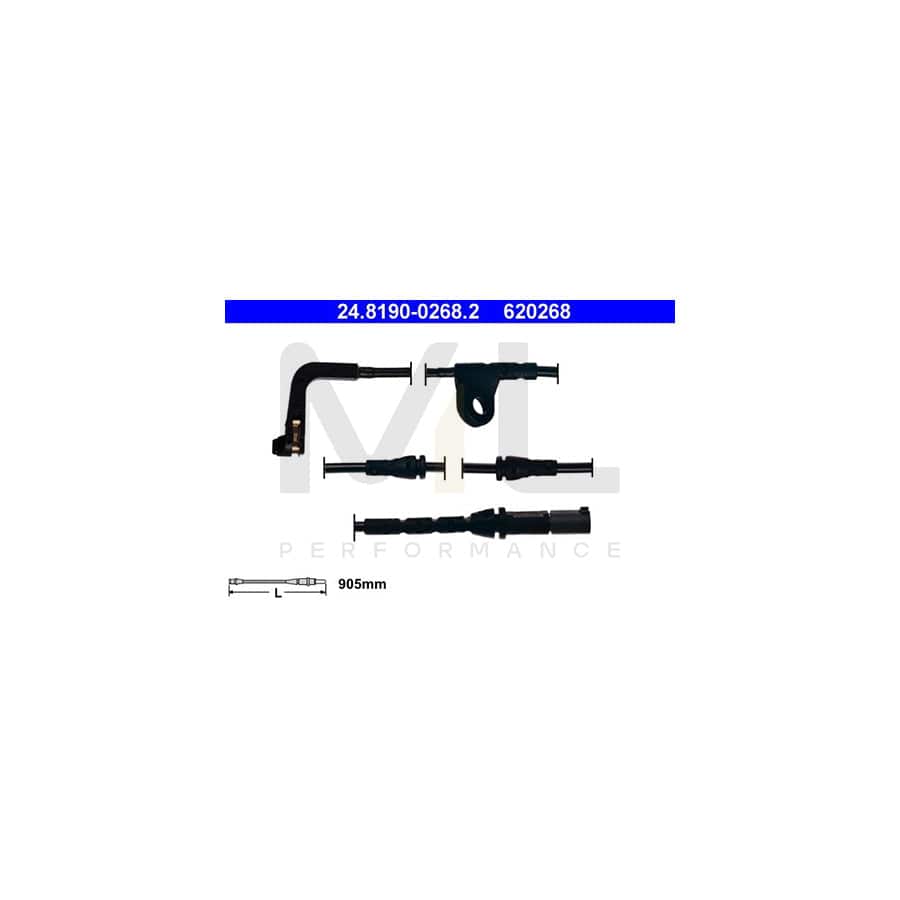 ATE 24.8190-0268.2 Brake pad wear sensor | ML Performance Car Parts