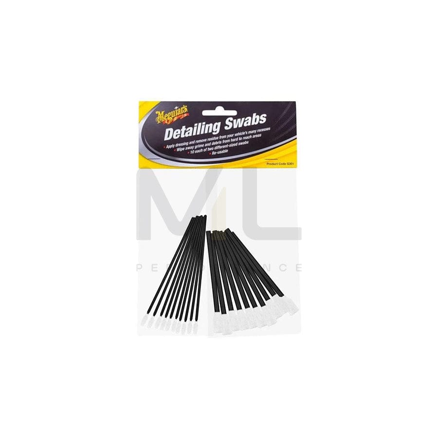 MEGUIARS G301 Interior detailing brushes | ML Performance Car Parts