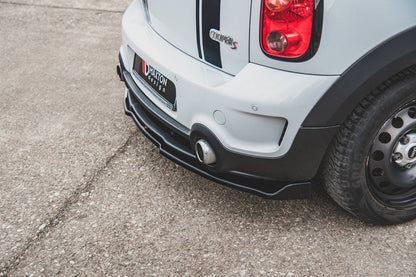 Maxton Design Mini Countryman JCW R60 Central Rear Splitter