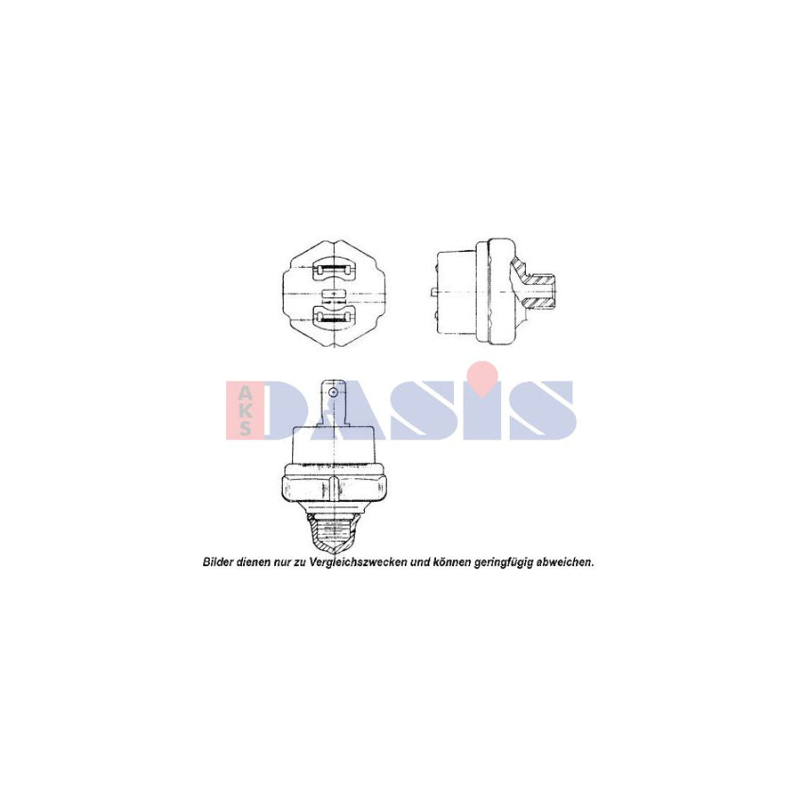 AKS Dasis 860370N Air Conditioning Pressure Switch | ML Performance UK