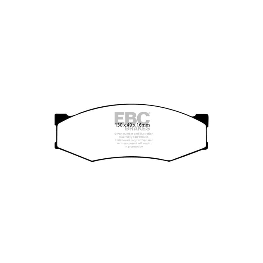 EBC PDKF1465 Nissan Pick Up Ultimax Front Brake Pad & Plain Disc Kit 2 | ML Performance UK Car Parts