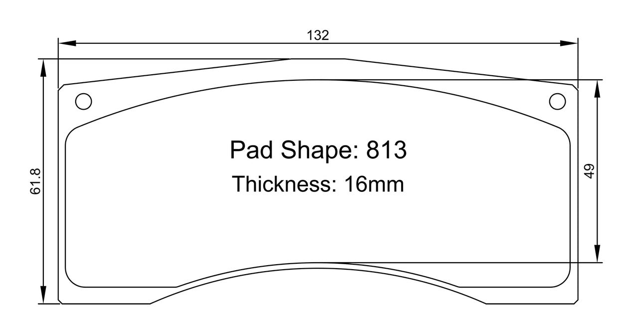 Paragon PBP813 Brake Pads