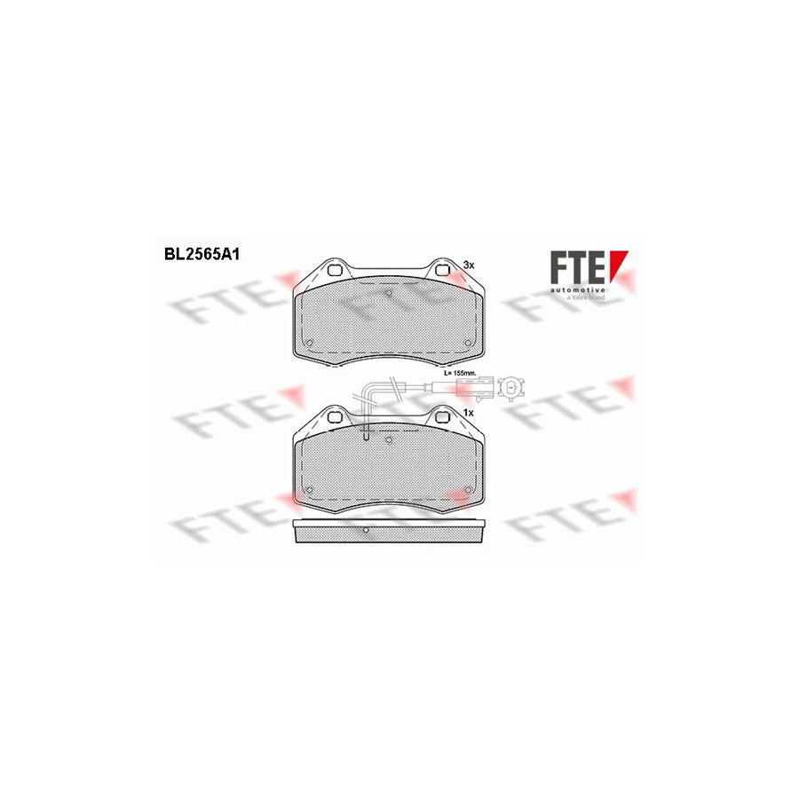 Fte BL2565A1 Brake Pad Set | ML Performance UK Car Parts