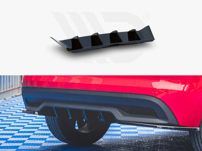 Maxton Design SK-KM-1-RS1T Rear Valance Skoda Kamiq (2019-) | ML Performance UK Car Parts