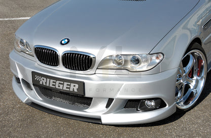 Rieger 00050411 BMW 3 Series E46 Front Bumper 1 | ML Performance UK Car Parts