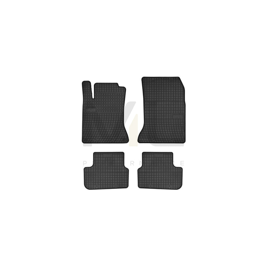 FROGUM Tailored 0782 Floor mat set Elastomer, Front and Rear, Quantity: 4, Black | ML Performance Car Parts