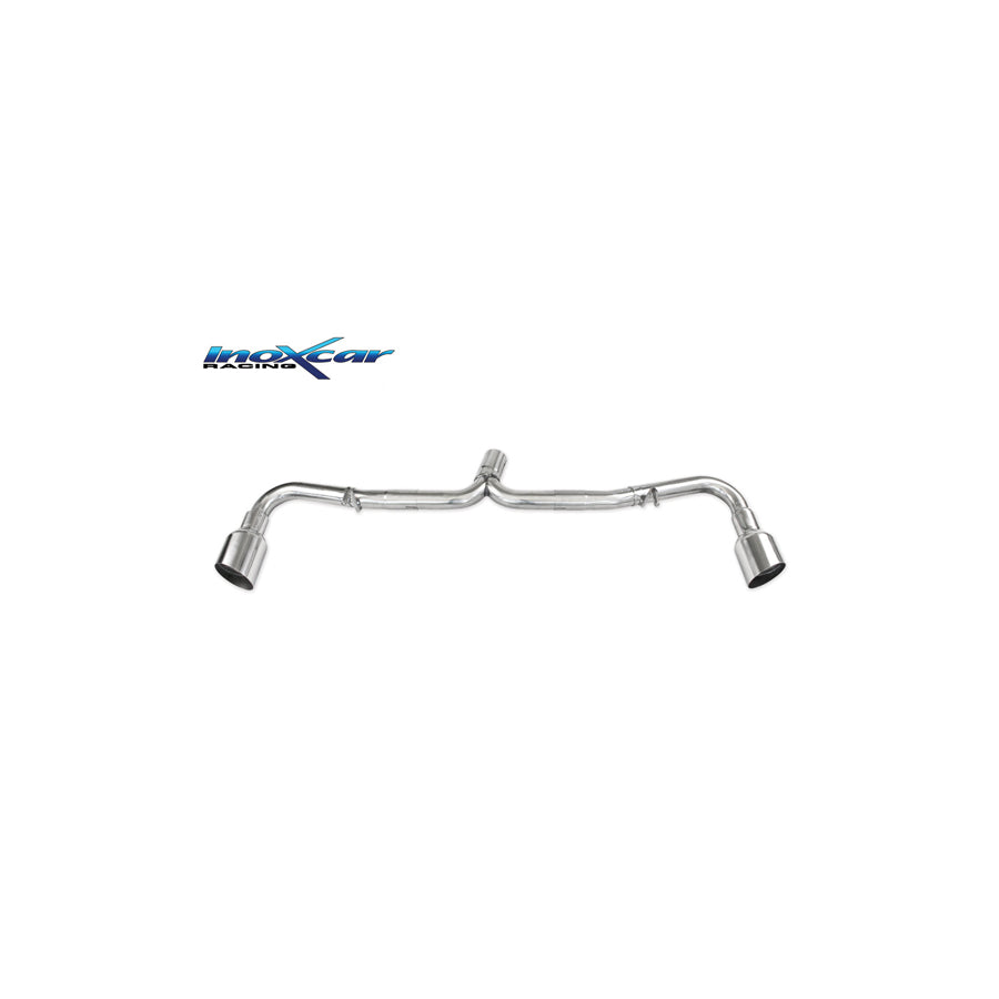 InoXcar AL4C.01.10RA Alfa Romeo 4C Non-Resonated Rear Exhaust | ML Performance UK Car Parts