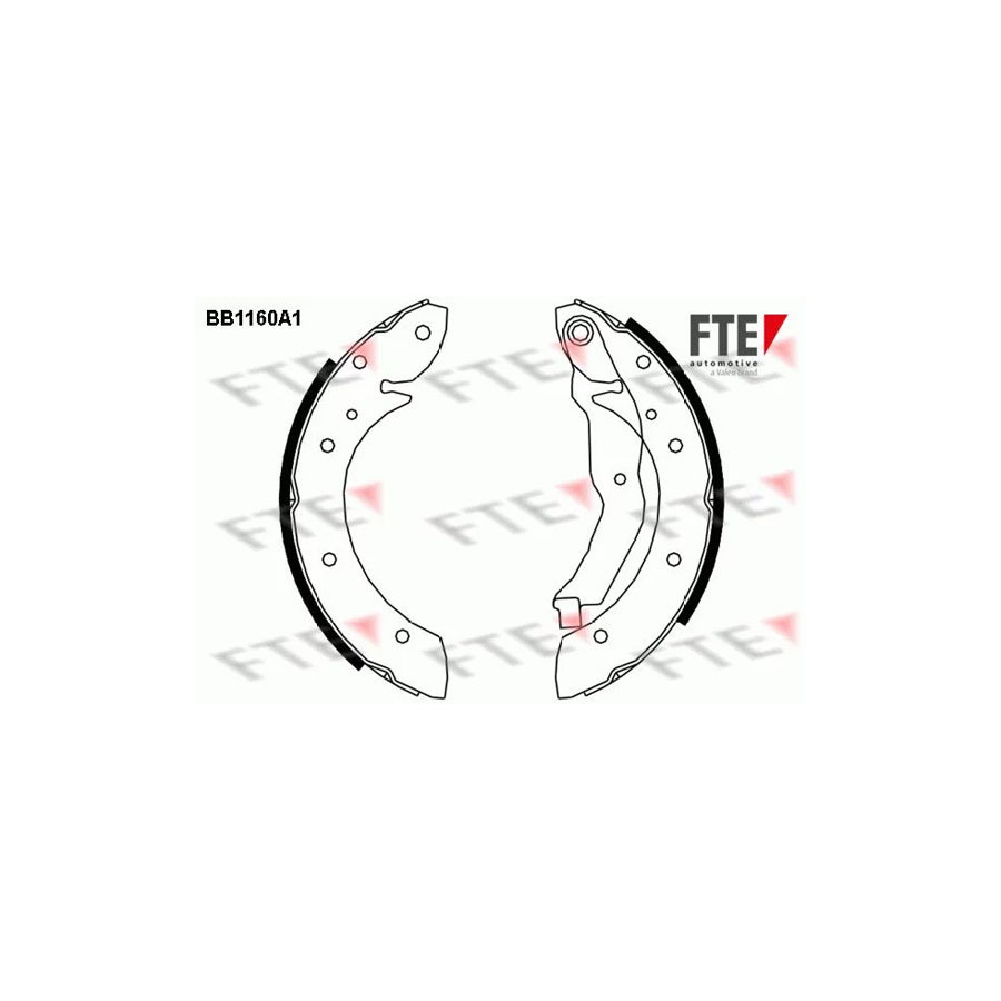 Fte 9100032 Brake Shoe Set | ML Performance UK Car Parts