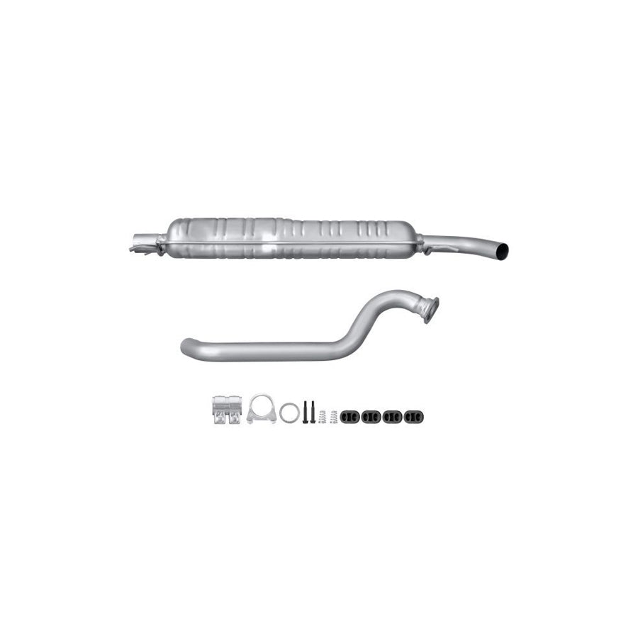 Hella 8LC 366 024-671 Middle Silencer