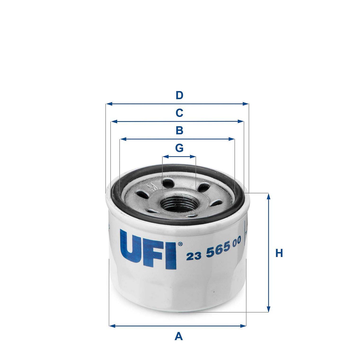 UFI 23.565.00 Oil Filter