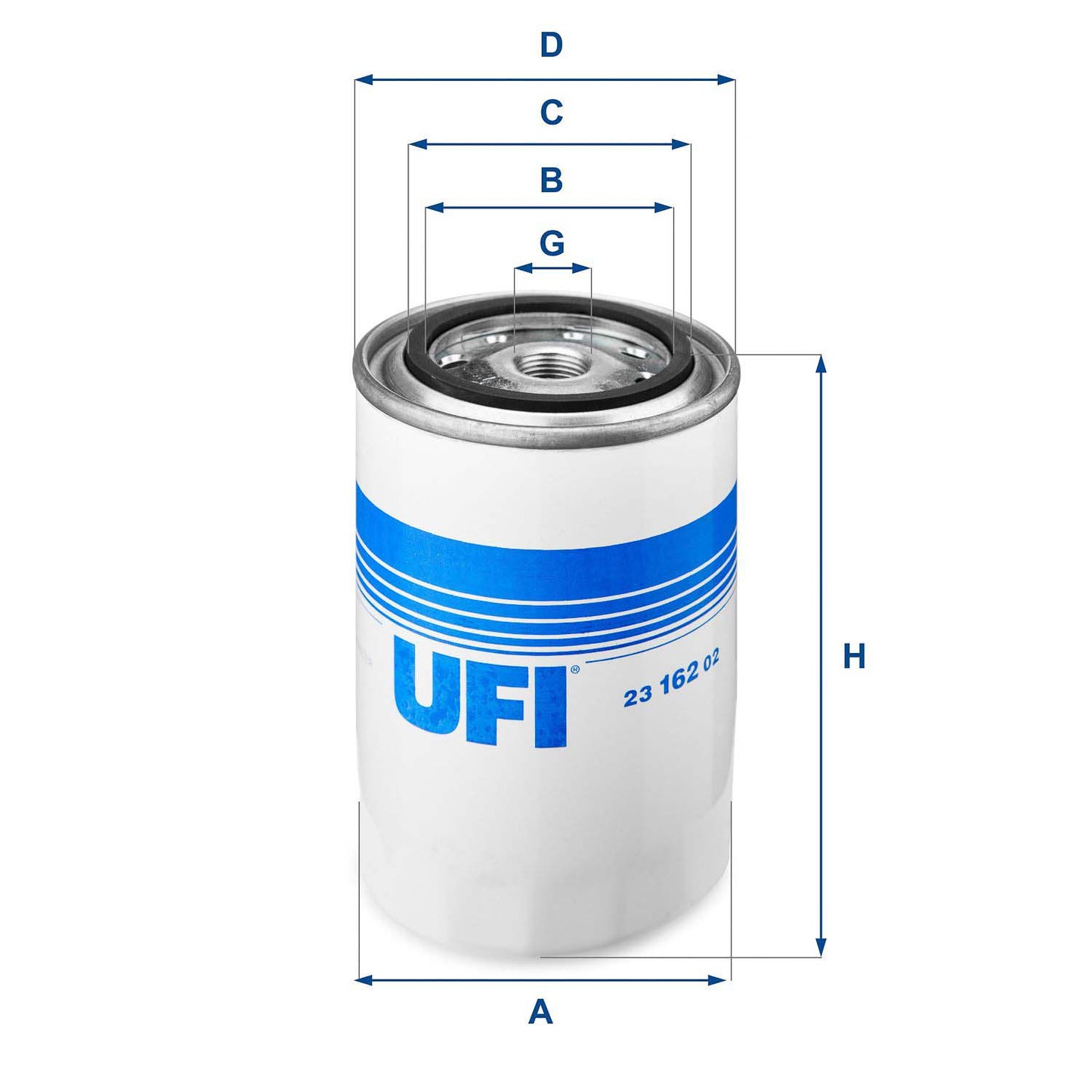 UFI 23.162.02 Oil Filter